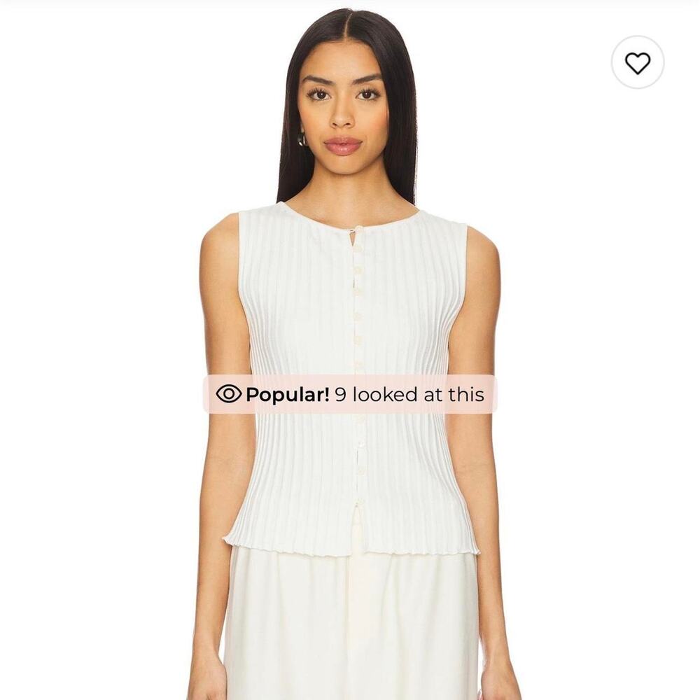 Free people tilly ribbed vest